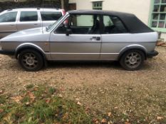 1987 Volkswagen Golf Karmann Ghia Convertible