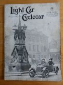 Light Car Magazine. 43 loose issues dating between Jan and Dec 1919.