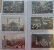 Salons and Expositions de l'Automobile. A vertical format album holding postcard size monochrome