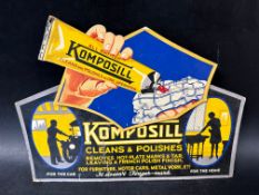 A Komposill 3D showcard - for Furniture, Motor Cars, Metal Work Etc. 'It doesn't Finger-Mark', 14