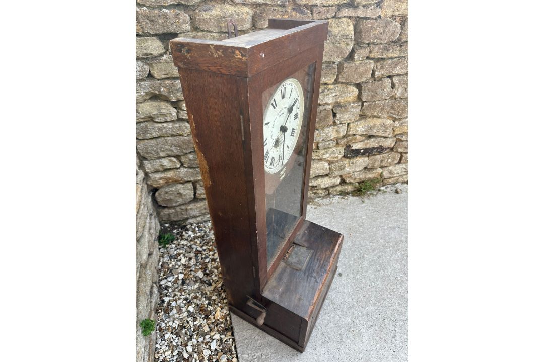 A Gledhill-Brook Time Recorders Ltd. clocking-in time machine. - Image 4 of 5