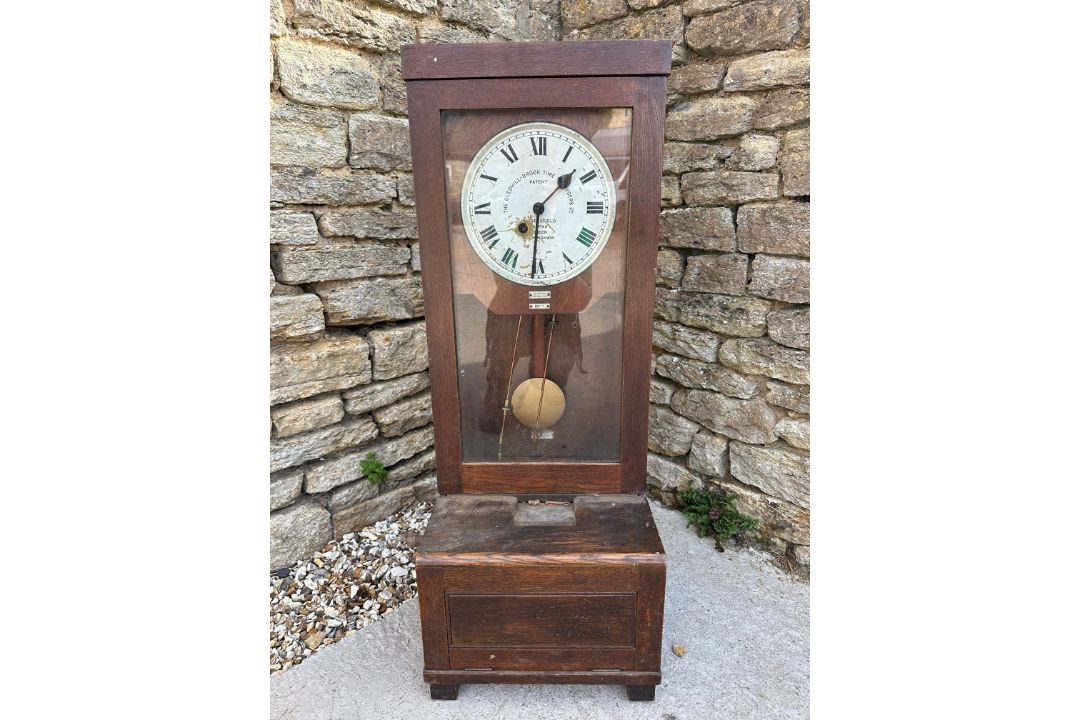 A Gledhill-Brook Time Recorders Ltd. clocking-in time machine. - Image 1 of 5