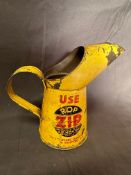 A rare ROP ZIP lubrication oil pint measure.