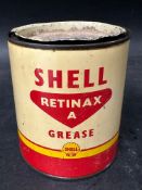 A Shell Retinax A Grease tin.