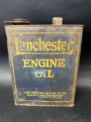A Lanchester Engine Oil can, 11