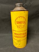 A Shell Industrial Lubricants quart can.