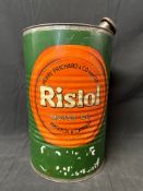 A rare Ristol Motor Oil drum/can by Henry Pritchard & Co (1947) Ltd., Bristol & Cardiff.