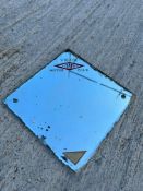 A Vitafilm Vigzol Motor Oils advertising mirror, 10 x 10