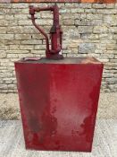 An oil dispensing unit.