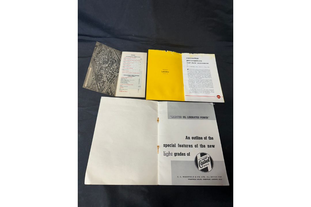 A Wakefield Castrol promotional leaflet, a Shell Lubricants handbook and a Shell corrosion - Image 5 of 5
