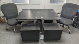 Office furniture to include: