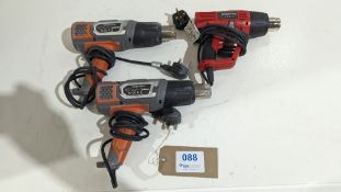 (3) Hot air guns