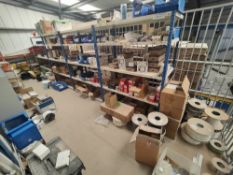 Contents of electrical store room to include: