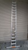 TB Davies 4m-7m Double Extension Ladder