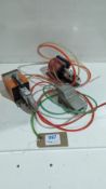 (2) Pneumatic crimping tools with (1) foot pedal