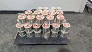 (65) New and part used reels of electrical heating resistance wire