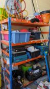 Contents of workshop storage cage to include: