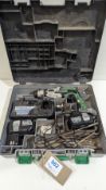 Hitachi DH 18DL Cordless Hammer Drill