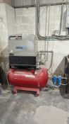 Clarke CXR100DR compressor with receiver (2014)