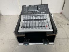 Yamaha TF1 Digital Mixing Console & Heavy Duty Mobile Flight Case
