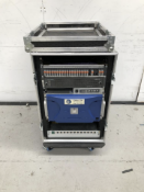 EVS XT3 ChannelMAX 12-Channel Production Server With Ancillary Equipment & Mobile Rack Flight case