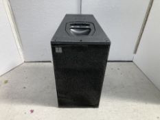 (1) d&b Q1 Loudspeaker & Heavy Duty Mobile Flight Case suitable for (2) Speakers