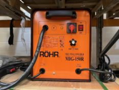 (12) ROHR model MIG 150R 240v Mig Welding set.