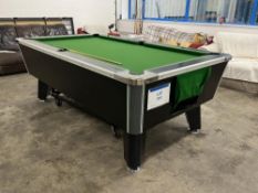 Continential Superleague coin operated Pool table