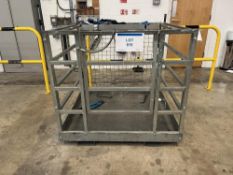 Galvanised Steel forklift access approx
