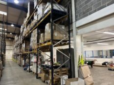 Contents of single bay racking