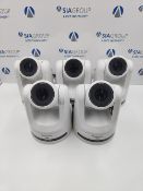 (5) Panasonic AW-UE100WE 4K NDI, SRT PTZ Cameras
