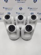 (5) Panasonic AW-UE100WE 4K NDI, SRT PTZ Cameras