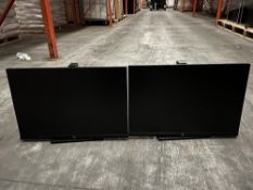 (2) HP Z24 Monitors