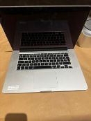Apple Macbook Pro 15-Inch Model No: A1398 (Mid 2014)