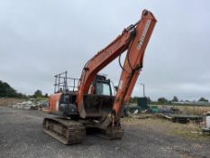 Hitachi Zaxis 130 LCN 13T steel tracked excavator