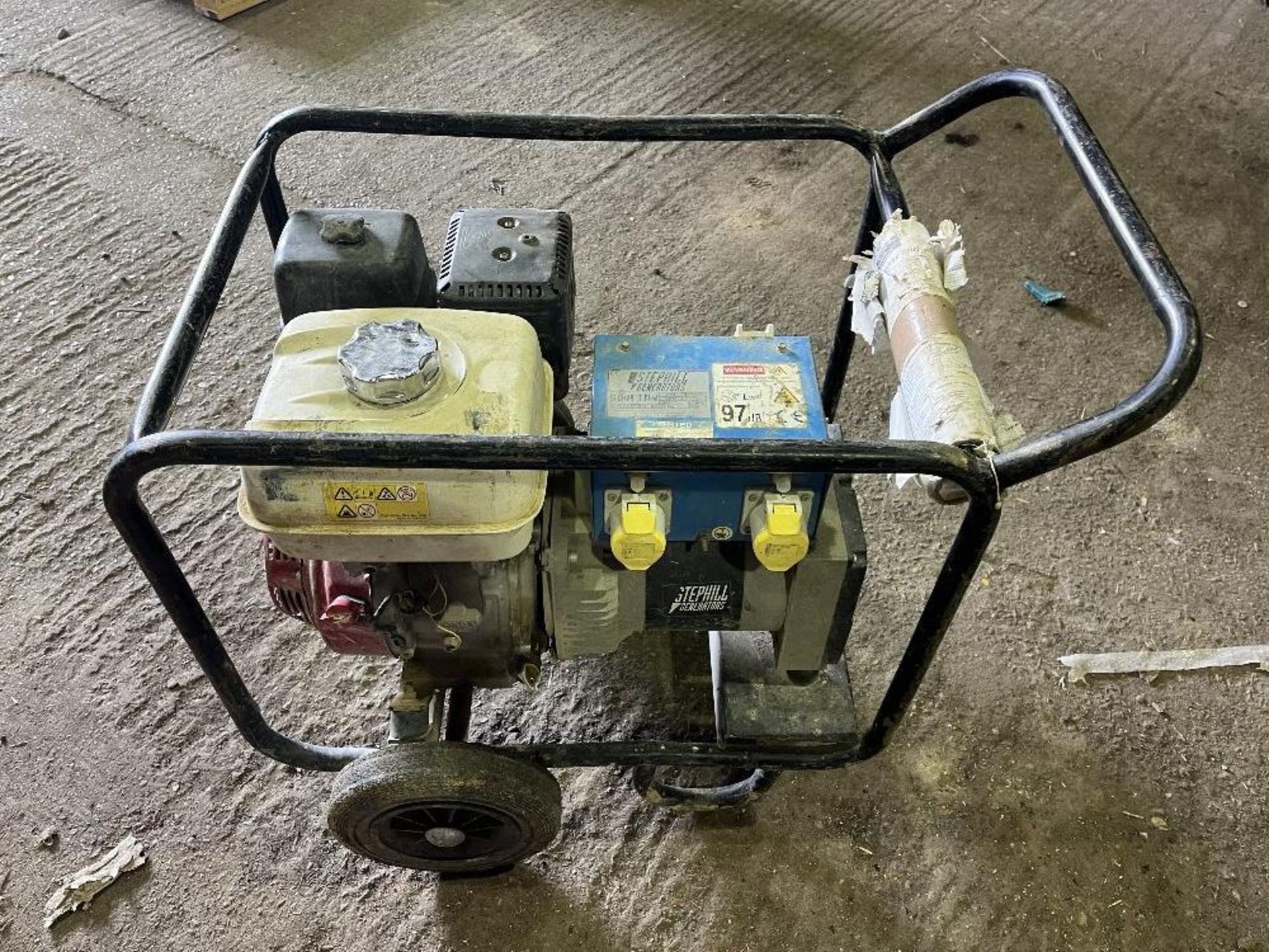 Stephill 5kva Mobile petrol engine generator - Image 4 of 4