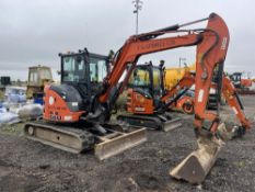 Hitachi Zaxis 55U 5t rubber tracked excavator