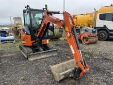 Hitachi Zaxis26U 2.5T rubber tracked excavator