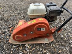 Wacker plate with Honda petrol engine