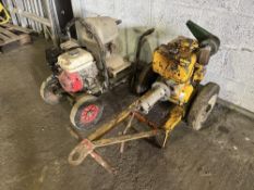 Petter diesel engine water pump and Honda petrol engine water pump