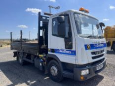 Iveco Eurocargo 75E dropside Tipper truck