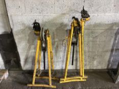 (2) A frame manual pipe bending machines