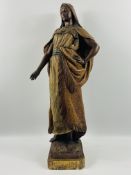 Goldscheider bronze painted terracotta figure