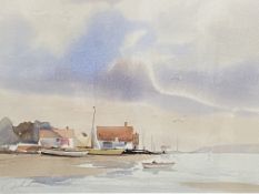 Framed and glazed watercolour