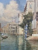 Framed and glazed watercolour of Venice, signed Trevor Haddon