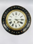 19th century French wall clock