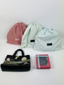 A collection of four Radley ladies leather handbags