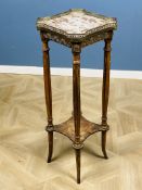 Early 20th century French jardiniere stand