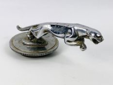A early leaping Jaguar car mascot
