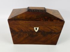 19th century tea caddy